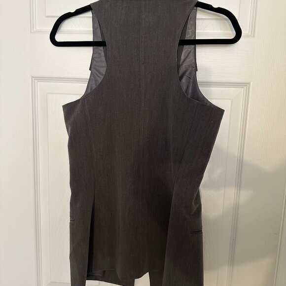 Guess Vest Hook-Eye Closure Gray - Picture 2 of 8